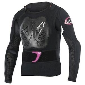 ALPINESTARS Мотозащита STELLA BIONIC JACKET черно-фиолетовый, 1360