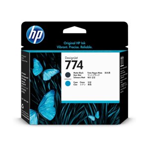 Печатающая головка HP 774 Matte Black/Cyan Printhead для HP DesignJet Z6610 60quot; P2W01A