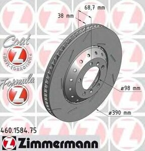 Тормозной диск Zimmermann 460158475