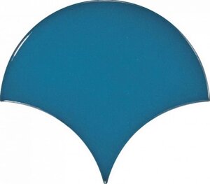 Мозаика Equipe Scale Fan Mosaic Electric Blue 30x43