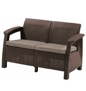 Диван садовый CORFU II LOVE SEAT 17197359B