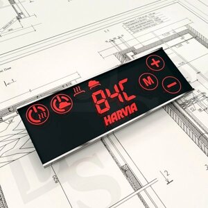 Пульты управления для банной печи Блок управления для печей в сауну, баню Harvia CS110 Xafir