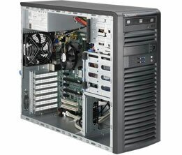 SYS-5039A-IL Сервер SuperMicro SuperWorkstation mid-tower cpu (1) e3-1200v5