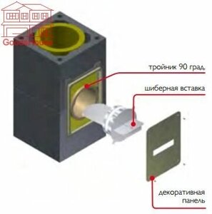 Комплект шибера D16.