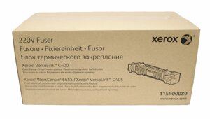 115R00089 Узел фьюзера 220V Xerox WorkCentre 6655 VersaLink C400/C405