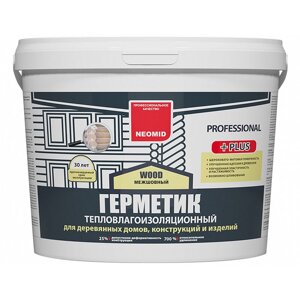 Герметик межшовный WOOD PROFESSIONAL PLUS NEOMID (неомид) 15 кг