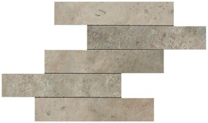 Мозаика Atlas Concorde Aix Cendre Brick Tumbled 37x37