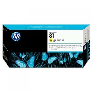 Печатающая головка Hewlett Packard C4953A (HP 81) Yellow