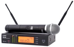 PROAUDIO WS-830HT Радиосистема, с ручным микрофоном, 160 частот, 790-814 /838-865 МГц, сканер частот, синхронизация по