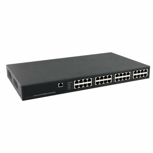 Midspan-16/250RGM Управляемый PoE-инжектор Gigabit Ethernet на 16 портов.