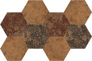 Плитка керамогранит Eco Ceramica La Galleria GalEsagonoPiccolo ( м2)