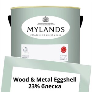 Английские Краски Mylands артикул WoodMetal Paint Eggshell 5 л. №36 Copper Green