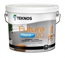 Футура Аква 20 (Teknos Futura Aqua 20) 9 л