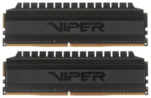 Оперативная память 32 ГБ 2 шт. Patriot Memory VIPER 4 BLACKOUT PVB464G320C6K