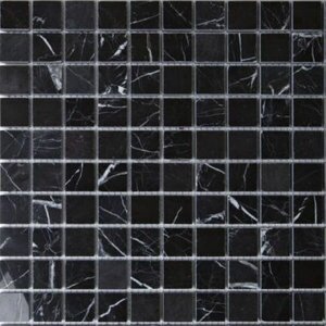 Плитка Chakmaks Anatolian Stone 23x23 Мозаика Chakmaks BLACK SILK