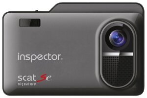 Видеорегистратор с радар-детектором Inspector Scat SE (Quad HD), GPS, ГЛОНАСС