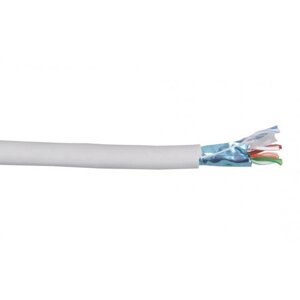 LC1-C604-311 ITK Кабель связи витая пара F/UTP, кат. 6 4x2х23AWG solid, PVC, 305м, серый 121203-00060