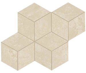 Керамогранит Atlas Concorde Marvel Stone AS2H Cream Prestige Mosaico Esag. Lapp. 30x35