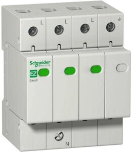 Ограничитель перенапряжения 3п+Н 45кА 400В EASY9 Schneider Electric EZ9L33745, 1шт