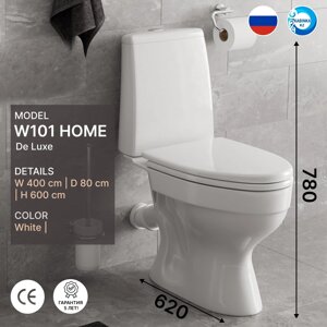 De Luxe унитаз W 101, санфаянс