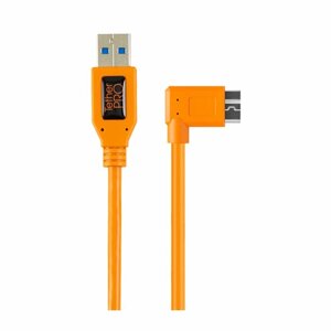 Кабель Tether Tools TetherPro USB 3.0 to Micro-B Right Angle 50cm Orange [CU61RT02-ORG]