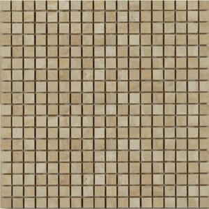 Мозаика Art Natura Marble Mosaic Travertino Classico 30,5x30,5 глянцевая