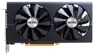 Видеокарта Sapphire Nitro ОС Radeon RX 480 1202Mhz PCI-E 3.0 4096Mb 7000Mhz 256 bit DVI 2xHDMI HDCP (11260-13)