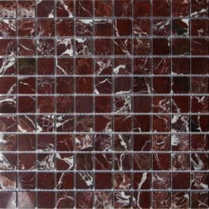 Плитка Chakmaks Anatolian Stone 23x23 Мозаика Chakmaks ROSSO LEVANTO