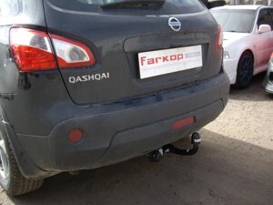 Фаркоп Brink для Nissan Qashqai 2006-2013 / Qashqai + 2 2008-2013 твердое крепление