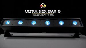 American DJ Ultra HEX Bar 6 светодиодная панель