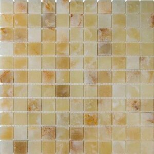 Плитка Chakmaks Anatolian Stone 23x23 Мозаика Chakmaks LIGHT HONEY ONYX