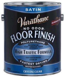 Лак Varathane Crystal Clear Floor Finish полуматовый полиуретановый