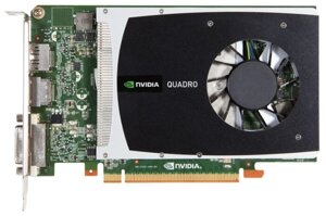 Видеокарта Leadtek Quadro 2000 625Mhz PCI-E 2.0 1024Mb 2600Mhz 128 bit DVI