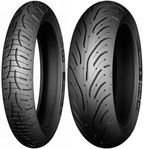 Мотошины 190/50 R17 Michelin Pilot Road 4 73W Задняя (Rear) TL