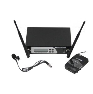 INVOTONE AV800LV двухантенная радиосистема с петличкой UHF 710-726 МГц, с/ш 90дБ