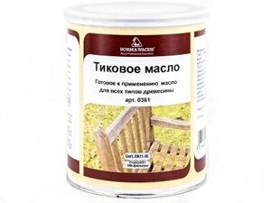 Borma Wachs Тиковое масло Borma Wachs Teak Oil для внутренних и наружных работ (Цвет-Бесцветный Объём-20 л.)