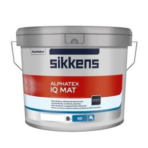 SIKKENS ALPHATEX IQ MAT матовая, 10л, Бесцветтная (N00)