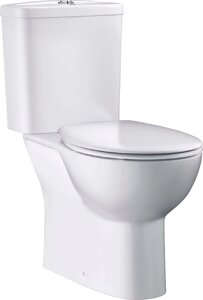 Унитаз-компакт Grohe Bau Ceramic 39349000 безободковый