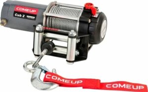 Лебёдка электрическая 12V COMEUP Cub 2 2000 lbs 907 кг (стальной трос)