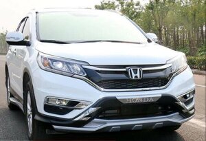 Защитная накладка бампера Honda CRV (2015-2017)