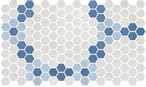 Мозаика Onix Mosaico Hex Geo Patterns 14 30.1x29