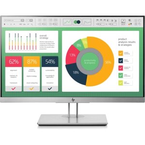 HP EliteDisplay E223 LED 21.5 Monitor 19201080, 16: 9, IPS, 250 cd/m2, 1000: 1, 5ms, 178°/178°, VGA, HDMI, DisplayPort,