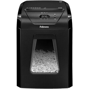 Шредер Fellowes PowerShred 12C (секр. P-4)/фрагменты/12лист./18лтр./скобы/пл. карты