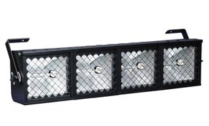 IMLIGHT FLOODLIGHT FL-4 4-секционный софитный светильник, симметричный, для использования со стеклянным светофильтром,