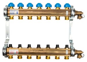 Коллектор Watts HKV-7 на 7 контуров, для теплых полов 10004182