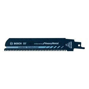 Пилка сабельная BOSCH 2608653181 S 955 CHM Carbide Heavy for Metal, 10 шт.