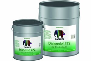 Напольное Покрытие Caparol Disboxid 472 AS-Deckschicht Каменно-Серое 24кг