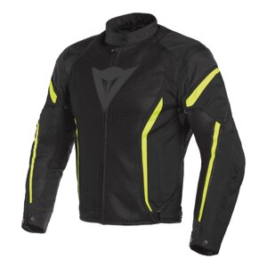 Мотокуртка Dainese Air Crono 2 Tex Текстильная n49 black/black/fluo-yellow 52