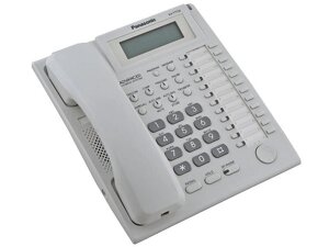 Системный телефон PANASONIC KX-T7735RU белый