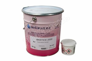 Клей-мастика Bellinzoni MASTICE 2000 №00 медовый густой, 17 л